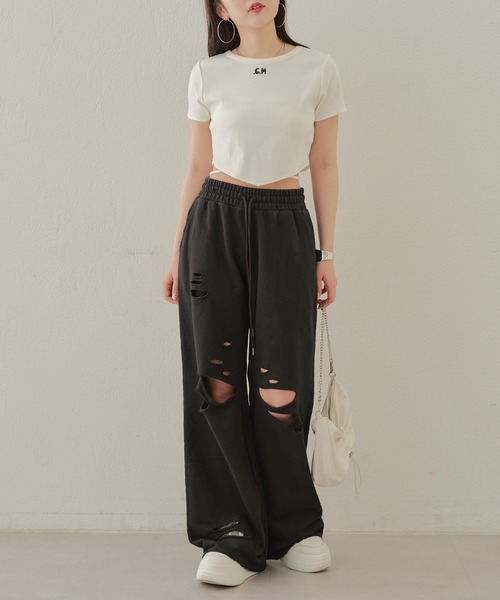 Chico(チコ)の「【5色展開/完売カラー再販】チェーンドロストミニショルダーバッグ(ショルダーバッグ・レディース・ブラック/シルバー/アイボリー/ブルー系その他2/ブラウン/ピンク・FREE)」の15枚目の写真