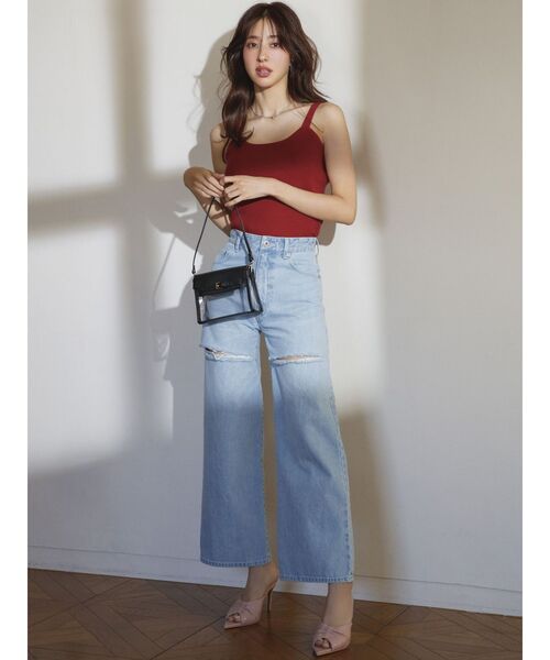 RESEXXY（リゼクシー）の「ギャザーデザインシャイニーサンダル（サンダル・レディース・イエロー/ピンク/ホワイト・LARGE/MEDIUM/SMALL）」の13枚目の写真