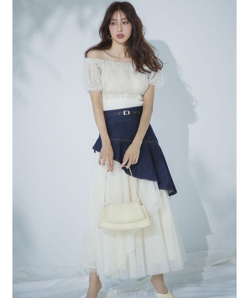 RESEXXY（リゼクシー）の「ギャザーデザインシャイニーサンダル（サンダル・レディース・イエロー/ピンク/ホワイト・LARGE/MEDIUM/SMALL）」の15枚目の写真