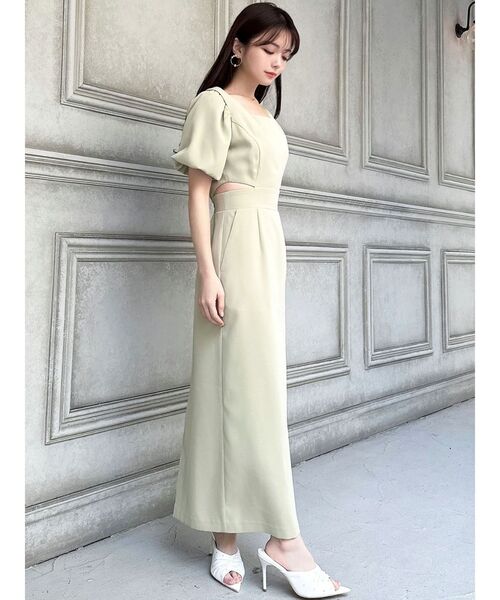 RESEXXY（リゼクシー）の「ギャザーデザインシャイニーサンダル（サンダル・レディース・イエロー/ピンク/ホワイト・LARGE/MEDIUM/SMALL）」の16枚目の写真