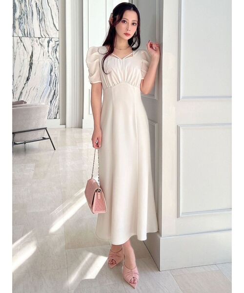 RESEXXY（リゼクシー）の「ギャザーデザインシャイニーサンダル（サンダル・レディース・イエロー/ピンク/ホワイト・LARGE/MEDIUM/SMALL）」の19枚目の写真