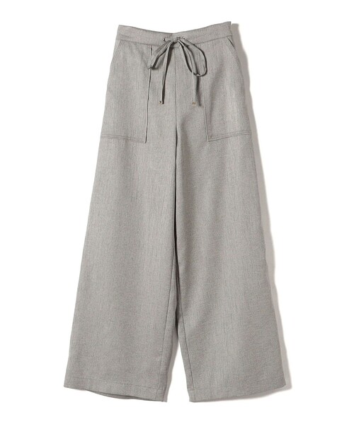 SHIPS Colors（シップス カラーズ）の「SHIPS Colors:〈洗濯機可能〉ベイカー イージー パンツ◇（その他パンツ・レディース・グレー/ベージュ/ネイビー・SMALL/MEDIUM/LARGE）」の4枚目の写真