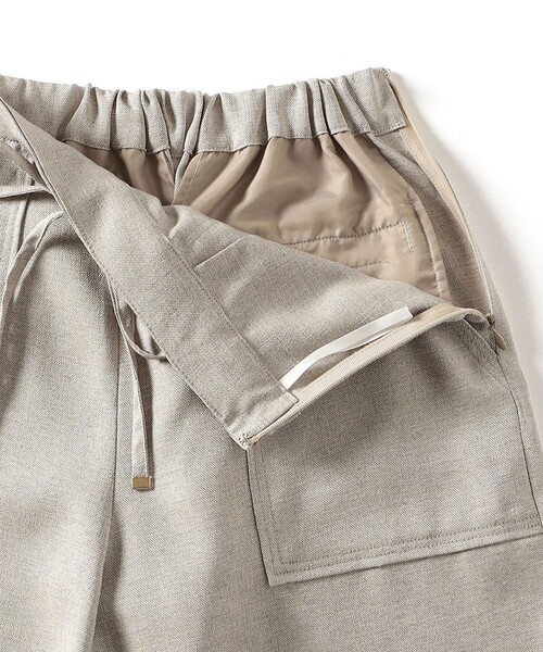 SHIPS Colors（シップス カラーズ）の「SHIPS Colors:〈洗濯機可能〉ベイカー イージー パンツ◇（その他パンツ・レディース・グレー/ベージュ/ネイビー・SMALL/MEDIUM/LARGE）」の14枚目の写真