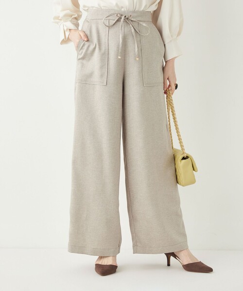 SHIPS Colors（シップス カラーズ）の「SHIPS Colors:〈洗濯機可能〉ベイカー イージー パンツ◇（その他パンツ・レディース・グレー/ベージュ/ネイビー・SMALL/MEDIUM/LARGE）」の17枚目の写真