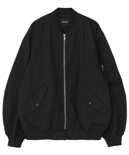 ZUCCa(ズッカ)の「C/Nウェザー / ブルゾン / (O)(ブルゾン・メンズ・ネイビー/グリーン/ホワイト・M size)」の3枚目の写真