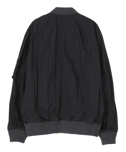 ZUCCa(ズッカ)の「C/Nウェザー / ブルゾン / (O)(ブルゾン・メンズ・ネイビー/グリーン/ホワイト・M size)」の4枚目の写真