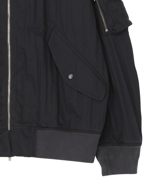 ZUCCa(ズッカ)の「C/Nウェザー / ブルゾン / (O)(ブルゾン・メンズ・ネイビー/グリーン/ホワイト・M size)」の7枚目の写真