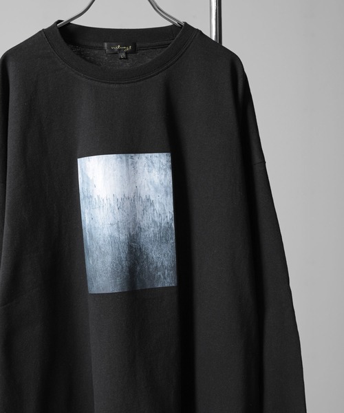 NILWAY（ニルウェイ）の「アソートグラフィックプリントコットン ロングスリーブ Tシャツ/ロンT（Tシャツ/カットソー・メンズ・ブラック/ブラック系その他2/ホワイト系その他2/ブラック系その他/ブラック系その他3/ホワイト/ホワイト系その他/ホワイト系その他3・MEDIUM/LARGE）」の14枚目の写真