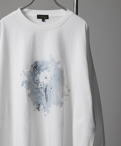 NILWAY（ニルウェイ）の「アソートグラフィックプリントコットン ロングスリーブ Tシャツ/ロンT（Tシャツ/カットソー・メンズ・ブラック/ブラック系その他2/ホワイト系その他2/ブラック系その他/ブラック系その他3/ホワイト/ホワイト系その他/ホワイト系その他3・MEDIUM/LARGE）」の11枚目の写真