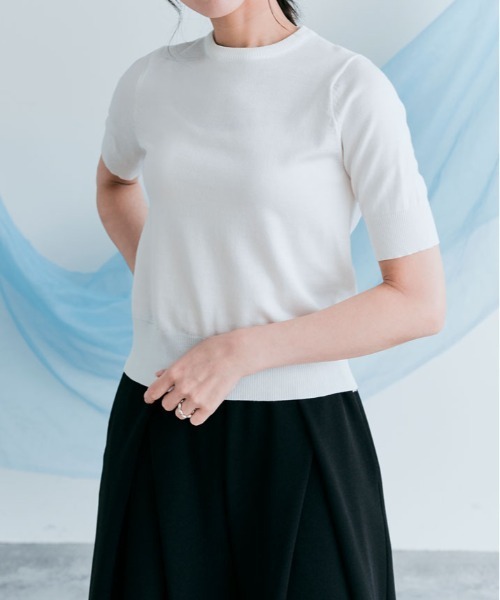 【楽天カード分割】 セール】着た瞬間、さらふわ。15色×美シルエットの万能サマー トップス