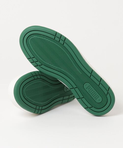 PUMA（プーマ）の「プーマ PUMA コート クラシック_（スニーカー・メンズ・ホワイト×グリーン・25.0cm/25.5cm/26.0cm/26.5cm/27.0cm/27.5cm/28.0cm）」の3枚目の写真