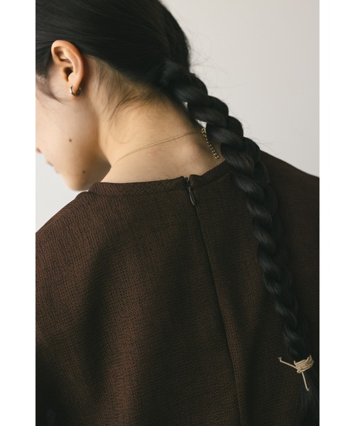 STYLEMIXER（スタイルミキサー）の「カラミレイヤートップス（シャツ/ブラウス・レディース・ミント/オレンジ/ブラウン/アイボリー・FREE）」の11枚目の写真