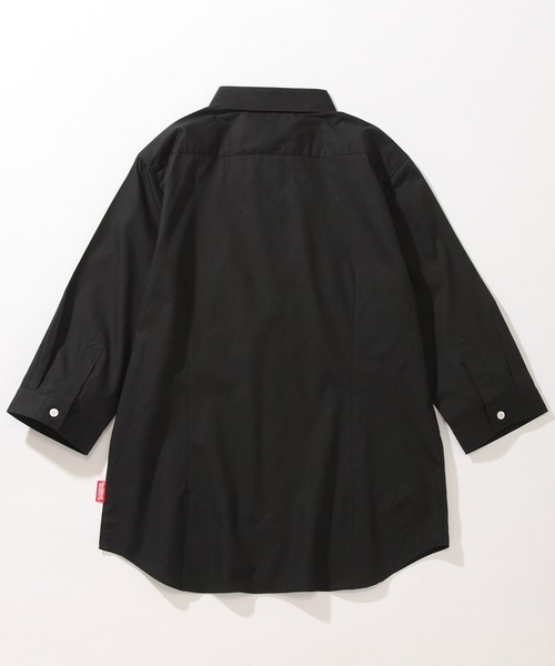 Healthknit(ヘルスニット)の「【Healthknit/ヘルスニット】ブロード ボタンダウン レギュラーカラー七分袖シャツ(シャツ/ブラウス・メンズ・ホワイト/ネイビー/ブルー系その他/ワイン/ブラック・L/M/XL)」の6枚目の写真
