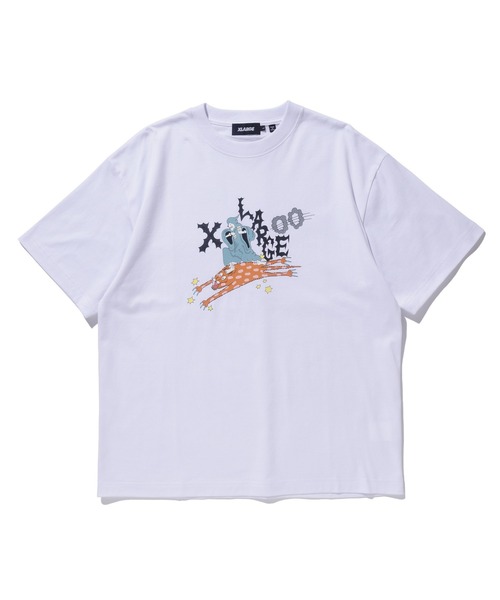 XLARGE(エクストララージ)の「CAT SUMMON S/S TEE(Tシャツ/カットソー・メンズ・ブラック/ホワイト/イエロー・S/M/L/XL)」の2枚目の写真