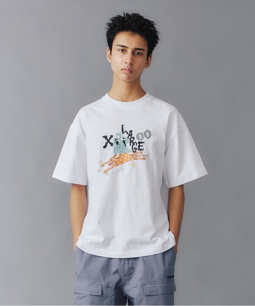 XLARGE(エクストララージ)の「CAT SUMMON S/S TEE(Tシャツ/カットソー・メンズ・ブラック/ホワイト/イエロー・S/M/L/XL)」の8枚目の写真
