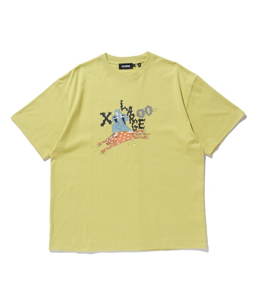 XLARGE(エクストララージ)の「CAT SUMMON S/S TEE(Tシャツ/カットソー・メンズ・ブラック/ホワイト/イエロー・S/M/L/XL)」の14枚目の写真