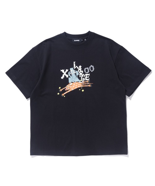 XLARGE(エクストララージ)の「CAT SUMMON S/S TEE(Tシャツ/カットソー・メンズ・ブラック/ホワイト/イエロー・S/M/L/XL)」の13枚目の写真