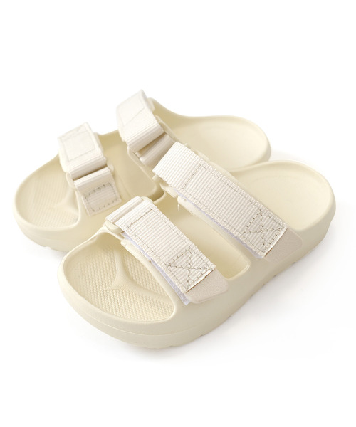 セール】軽量！柔らか ダブルベルトスポーツサンダル/キッズビーチ