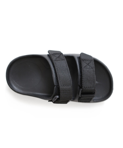AmiAmi（アミアミ）の「軽量！柔らか ダブルベルトスポーツサンダル/キッズビーチサンダル（サンダル・キッズ・ブラック/ホワイト・17cm/22cm/21cm/20cm/19cm/18cm）」の14枚目の写真