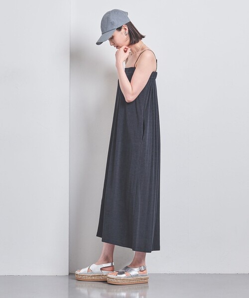 ATON（エイトン）の「＜ATON＞PILE ビスチェ ワンピース（ワンピース