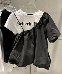 ワンショルダーレイヤードT
