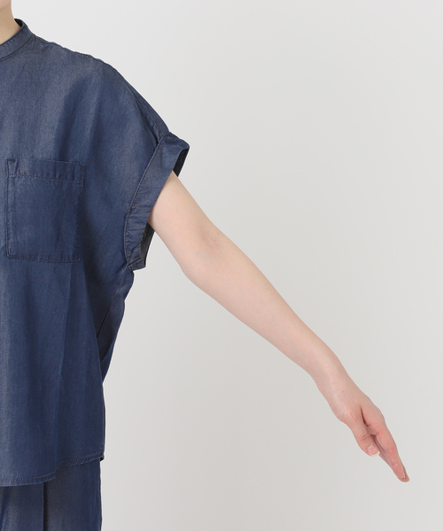 B.C STOCK(ベーセーストック)の「セルロースシャツ(シャツ/ブラウス・レディース・ブルー系その他/アイボリー/ブラック・FREE)」の22枚目の写真