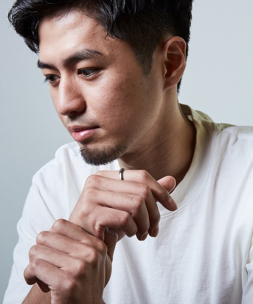 AKEL(アケル)の「【AKEL】アケル/ シンプルリング/ 金属アレルギー対応(サージカルステンレス)(リング・メンズ・ブラック/シルバー/ゴールド・#13/#8/#11/#9/#20/#18/#16)」の18枚目の写真