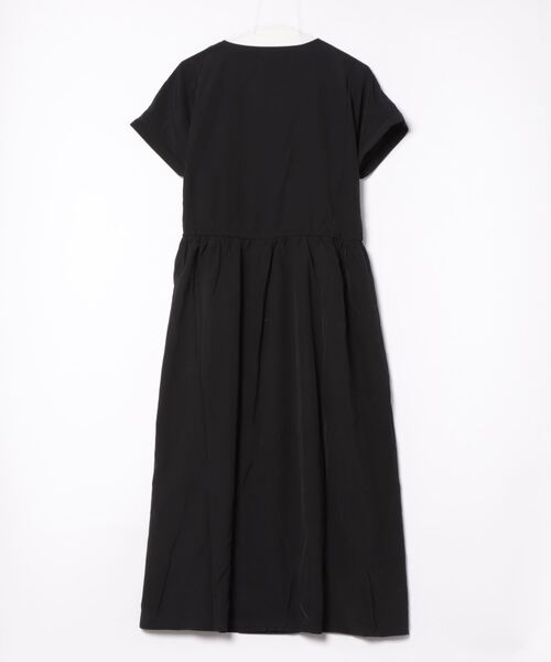 GOLDJAPAN(ゴールドジャパン)の「ダイヤモンドネックドロストワンピース【大きいサイズ対応】(ワンピース・レディース・ネイビー/ブラック/カーキ・5L/4L/3L/LL)」の22枚目の写真