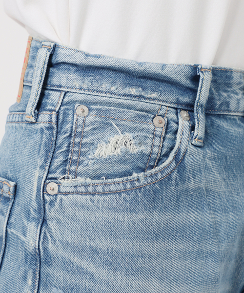 NEEDBY heritage(ニードバイヘリテージ)の「《追加》NEED BY heritage/ニードバイヘリテージ No7(デニムパンツ・レディース・サックスブルー・26/25/24/23)」の21枚目の写真