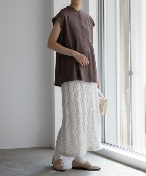 セール】【 接触冷感 UVカット 】Howdy Marie インドレーヨン フレンチ