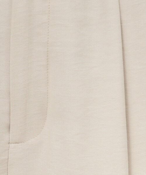 OPAQUE.CLIP（オペークドットクリップ）の「◆セットアップ対応 タックワイドパンツ【洗濯機洗い可】（その他パンツ・レディース・ネイビー/ライトベージュ/ブラウン系・38/36/42/40）」の5枚目の写真