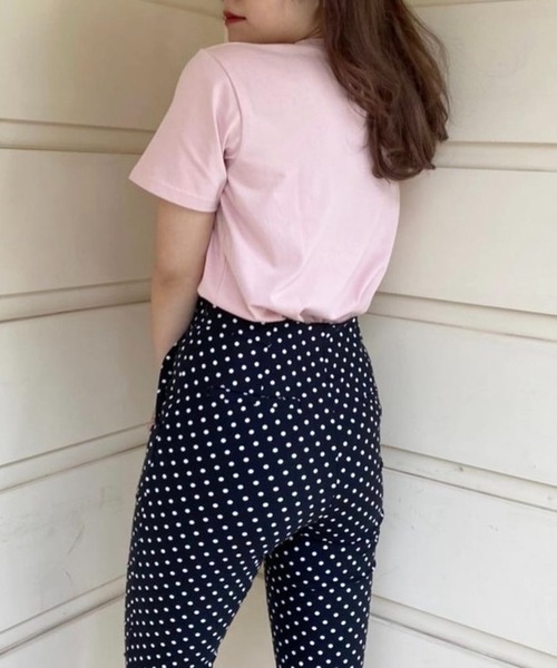 epine（エピヌ）の「epine embroidery tee baby pink（Tシャツ/カットソー・レディース・ピンク・FREE）」の15枚目の写真
