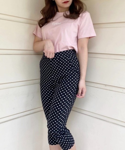 epine（エピヌ）の「epine embroidery tee baby pink（Tシャツ/カットソー・レディース・ピンク・FREE）」の17枚目の写真