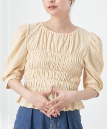 earth music&ecology | ポコポコシャーリングトップス(Tシャツ/カットソー)