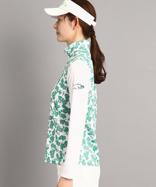 【新品】ADABAT アダバット パーカー UVカット 42 XL LL ゴルフ UVカット／吸水速乾】メッシュ調 ロングパンツ