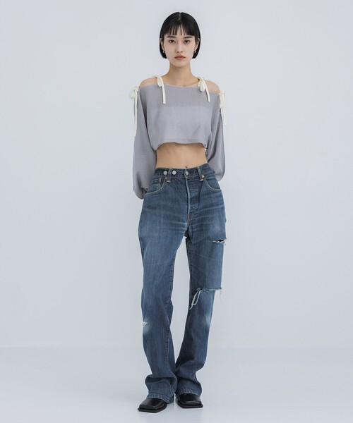 BASICKS ベイシックス　LEVI’S リメイクデニム BASICKS - BASICKS x Vintage Levi's Heart Pocket Denim