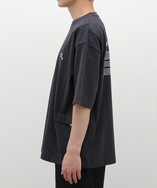 OLIVEDRAB/キャリーポケット 半袖Tシャツ（Tシャツ/カットソー