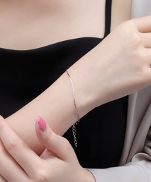 blackdia ocean（ブラックダイヤオーシャン）の「blackdia ocean スキンチェーンブレスレット（ブレスレット・レディース）」
