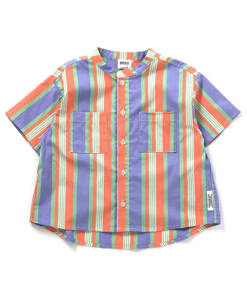 BREEZE（ブリーズ）の「スタンダードシャツ_一部WEB限定サイズ（シャツ/ブラウス・キッズ・レインボー/オフホワイト/ブルー/チャコール・150/140/110/100/90/80/130/120）」の19枚目の写真