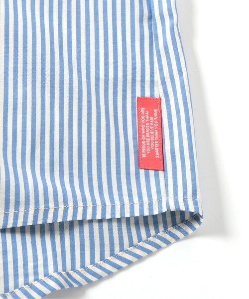 BREEZE（ブリーズ）の「スタンダードシャツ_一部WEB限定サイズ（シャツ/ブラウス・キッズ・レインボー/オフホワイト/ブルー/チャコール・150/140/110/100/90/80/130/120）」の13枚目の写真