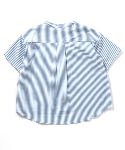 BREEZE（ブリーズ）の「スタンダードシャツ_一部WEB限定サイズ（シャツ/ブラウス・キッズ・レインボー/オフホワイト/ブルー/チャコール・150/140/110/100/90/80/130/120）」の15枚目の写真