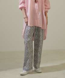 SALON adam et rope' | [24SS]LIBERTY（リバティ）プリントイージーパンツ【洗える】(その他パンツ)