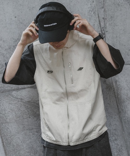 kutir(クティール)の「ヴィンテージライクアソートベスト(ベスト・メンズ・ネイビー/グレー/オフホワイト・MEDIUM/LARGE)」の2枚目の写真