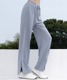さらてろUVカット率99%冷感ワイドパンツ