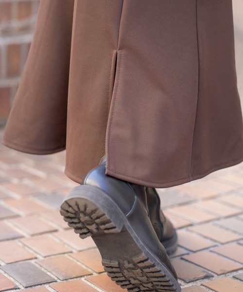 JEANS MATE（ジーンズメイト）の「【BOUNDARY/バウンダリー】マーメイドフレアスカート（スカート・レディース・ダークブラウン・LARGE/MEDIUM）」の19枚目の写真