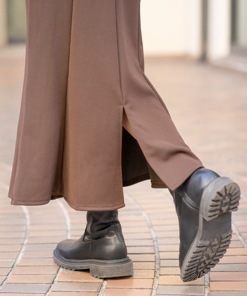 JEANS MATE（ジーンズメイト）の「【BOUNDARY/バウンダリー】マーメイドフレアスカート（スカート・レディース・ダークブラウン・LARGE/MEDIUM）」の20枚目の写真