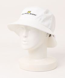 RiNc（リンク）の「【 JEAN-MICHEL BASQUIAT / ジャン-ミシェル バスキア 】 刺繍 ハット / HAT（ハット）」