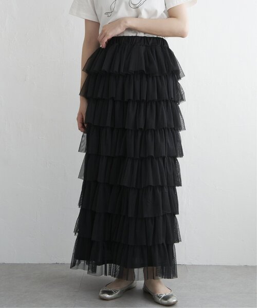 ラスト1点◆BCBGMAXAZRIA ティアード チュールスカート 送関税込 チュールティアードスカート | BOTTOMS,スカート | LOWY BY CORNERS
