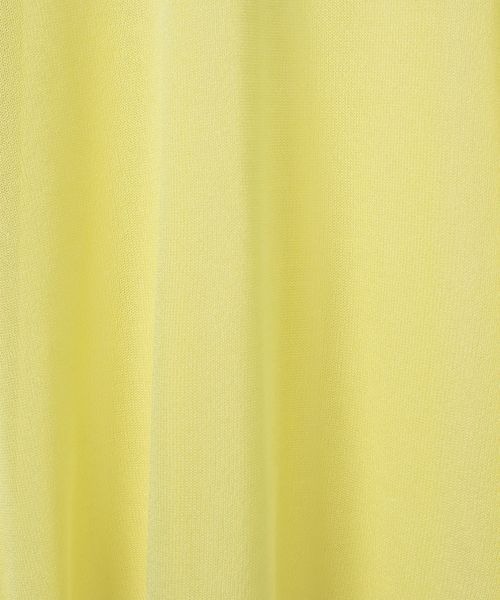 PBLIM（ページボーイリム）の「PBLIM/シアーニットトップス（Tシャツ/カットソー・レディース・イエロー/ブルー/クリーム・FREE）」の14枚目の写真