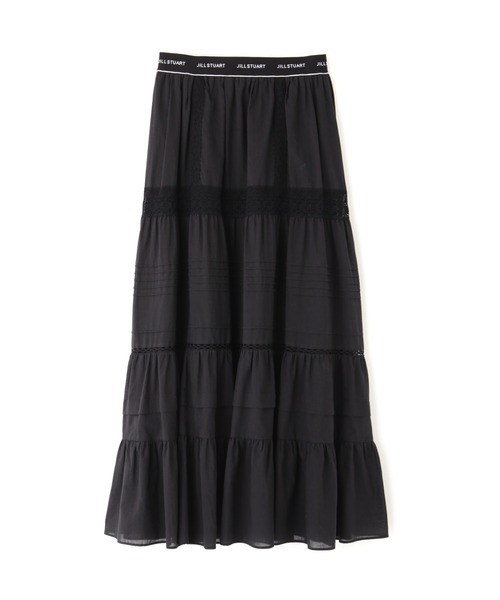 JILL STUART(ジルスチュアート)の「◆コットンレース×ローンコンビスカート(スカート・レディース・ブラック/ホワイト・2/4)」の14枚目の写真